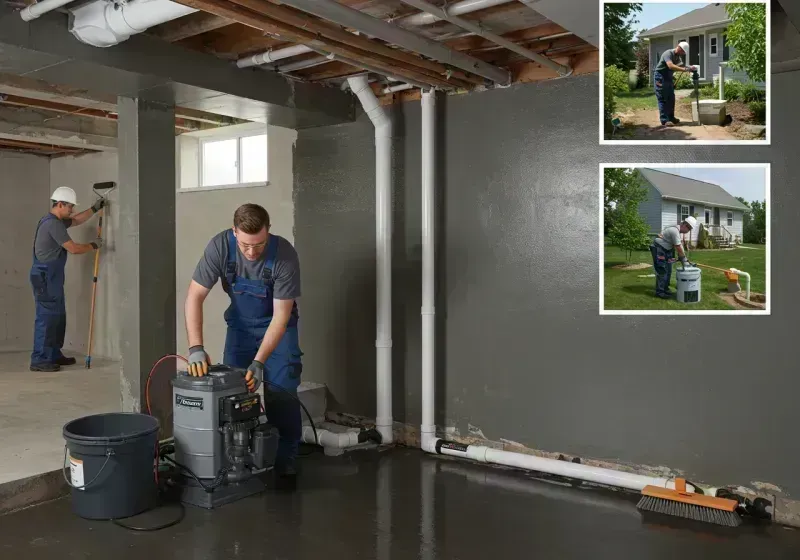 Basement Waterproofing and Flood Prevention process in Plano, IL